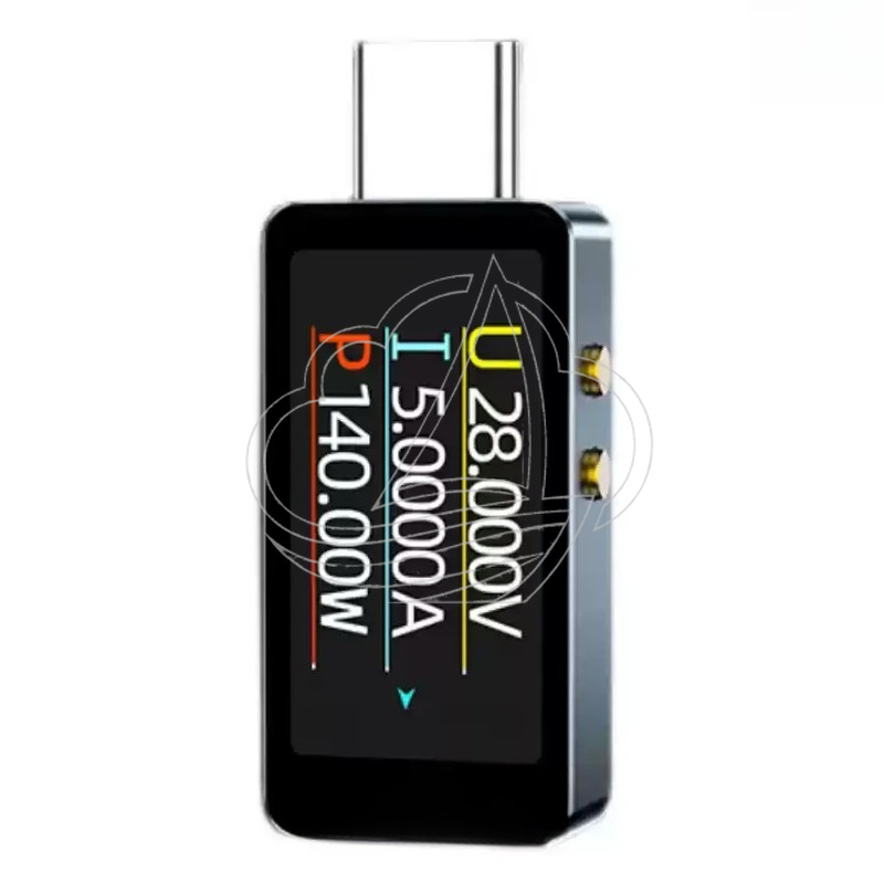 Usb Ammeter Tester - Meteran Daya USB Layar Berwarna Penguji