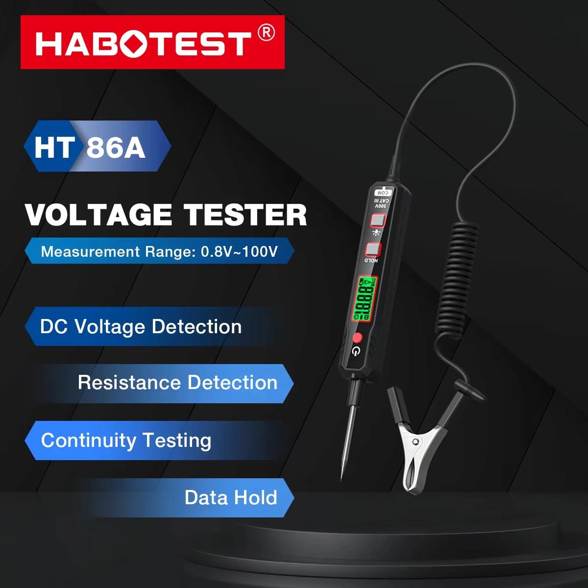 Circuit Test Pencil - HABOTEST HT86A Pena Detektor Tegangan Mobil
