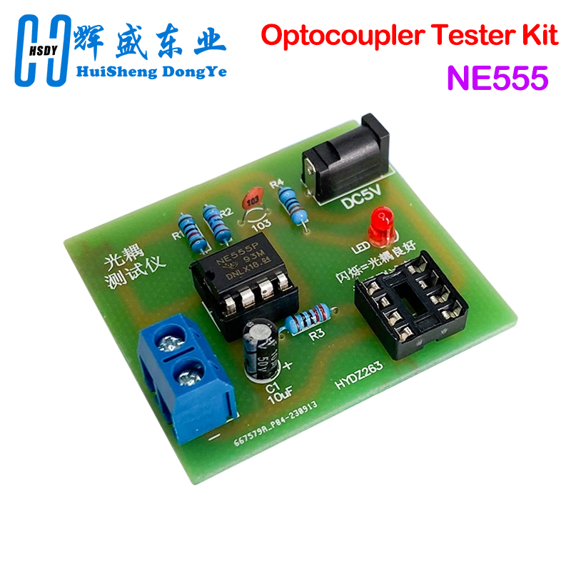 Electronics Repair Table - Kit Penguji Optocoupler 555 Kit Suku