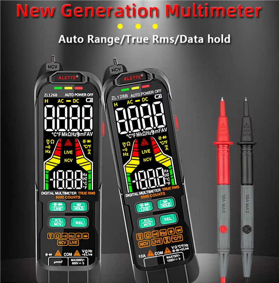 Usb Ammeter Tester - QHTITEC Digital Profesional Multimeter 9999 T-RMS