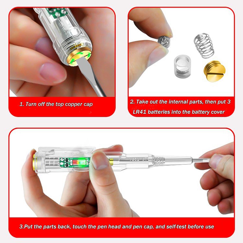 Alat Uji On-Off, Pensil Uji, A - Circuit Test Pencil ulasan dan harga