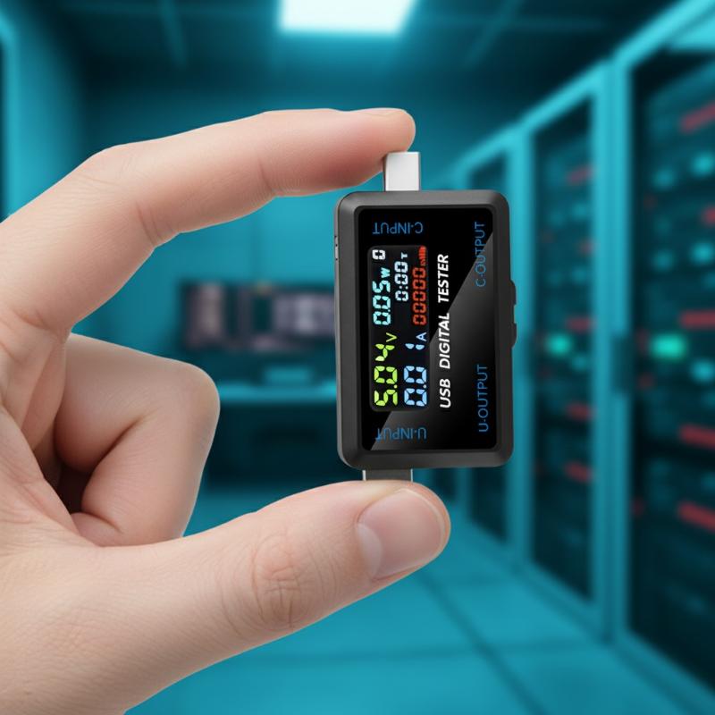 10 In 1 USB Tipe C Voltmeter A - Usb Ammeter Tester ulasan dan harga