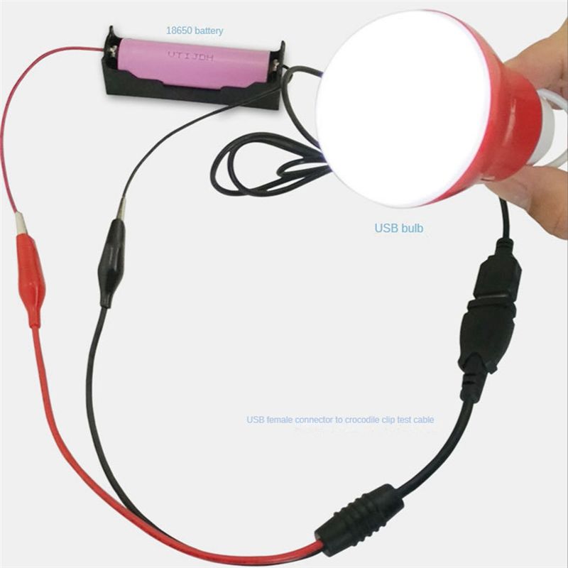 A01E-2 Buah Klip Buaya USB Kab - Usb Ammeter Tester ulasan dan harga