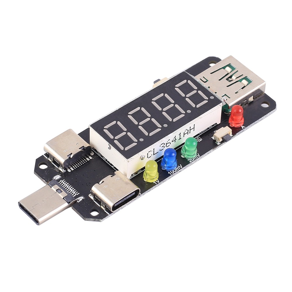 USB Type-c PD Papan Pelatuk Um - Usb Ammeter Tester ulasan dan harga