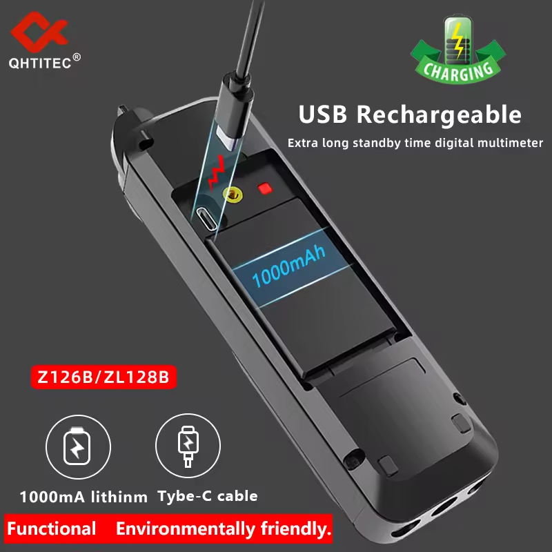 QHTITEC Digital Profesional Mu - Usb Ammeter Tester ulasan dan harga