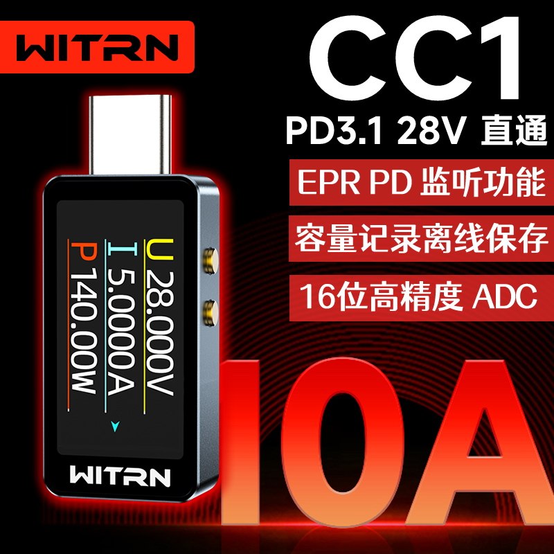 WITRN CC1 USB Voltage Ammeter  - Usb Ammeter Tester ulasan dan harga
