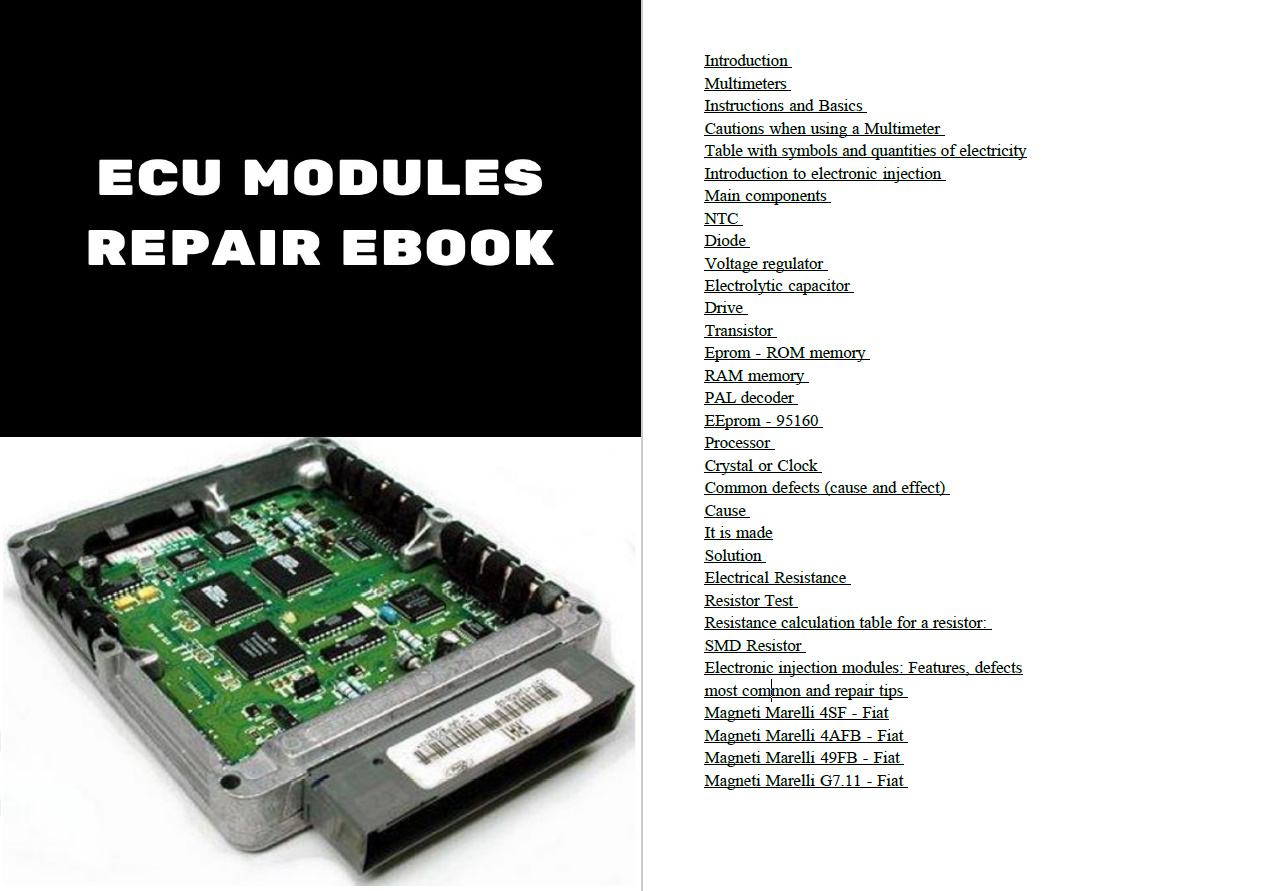 5 buah ECU manual perbaikan pe - Electronics Repair Guide ulasan dan harga