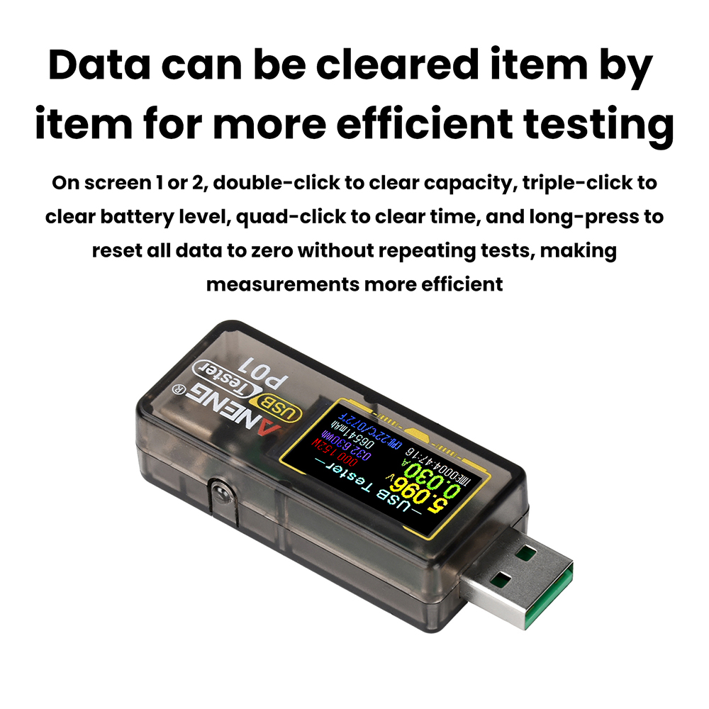 P01 Digital USB Tester Display - Usb Ammeter Tester ulasan dan harga