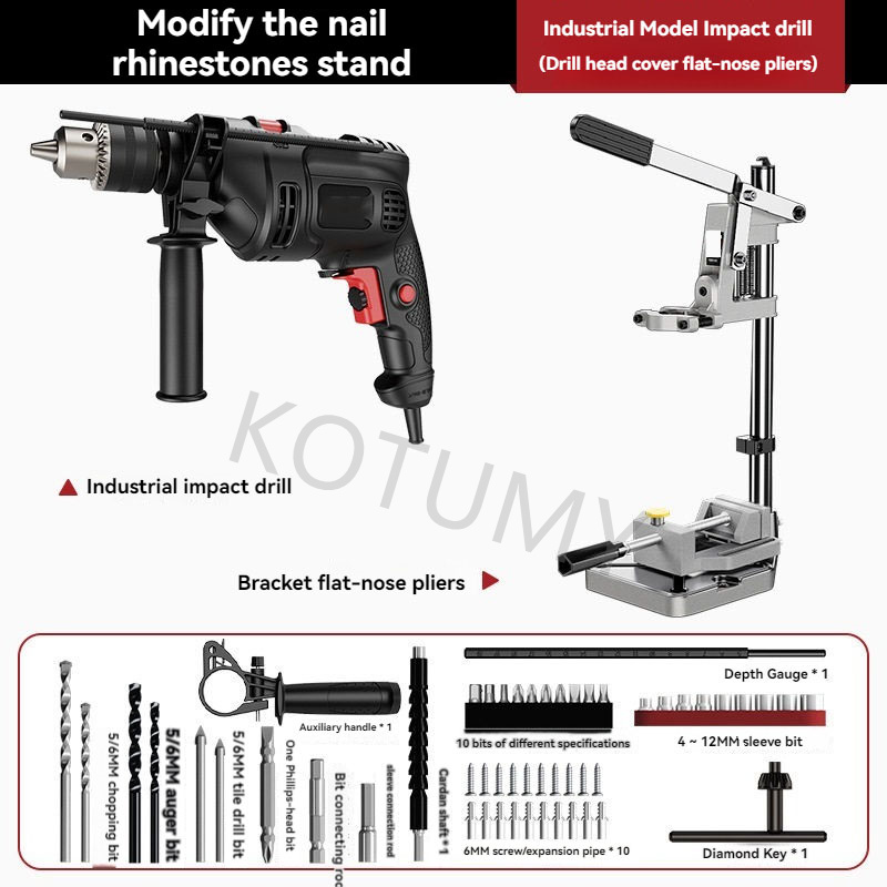Penyangga Bor Meja dengan Bata - Electronics Repair Guide ulasan dan harga