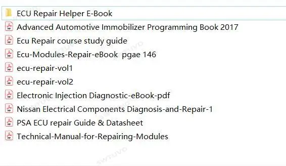 10 buah ECU reparasi E-Book ku - Electronics Repair Guide ulasan dan harga
