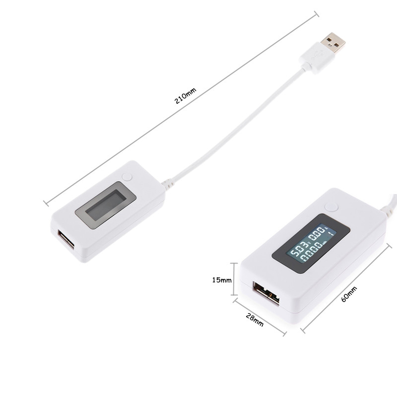 Layar LCD USB Tester ponsel, p - Usb Ammeter Tester ulasan dan harga