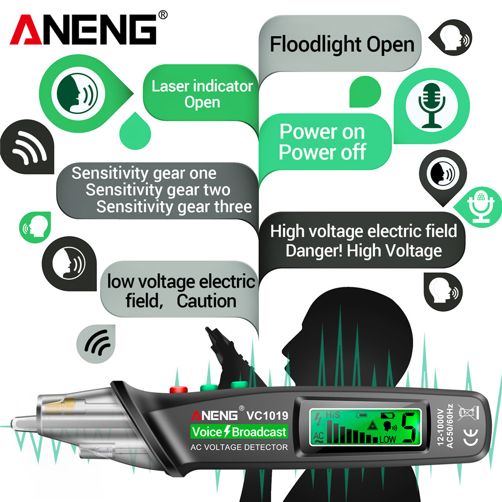 Pena Penguji Meter Detektor Si - Circuit Test Pencil ulasan dan harga